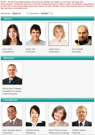 Conseillers Instructeur